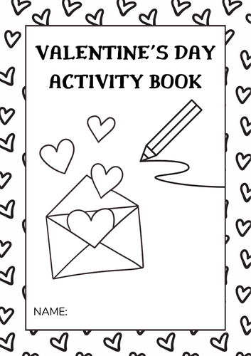Valentine's Day Activity Booklet for Primary Phase