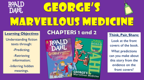 George's Marvellous Medicine - Chapters 1 and 2 - Double Lesson!