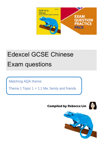 EdexGCSE Reading examQs per AQA Themes