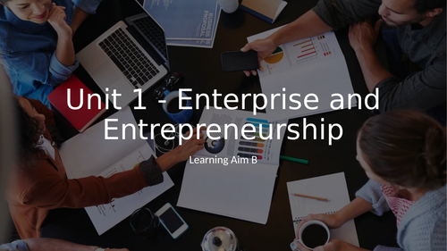 Unit 1 Enterprise and Entrepreneurs LAB