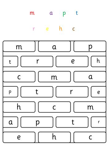 Adnabod llythrennau Tric a Chlic Melyn