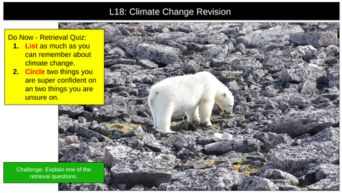 Climate Change Revision