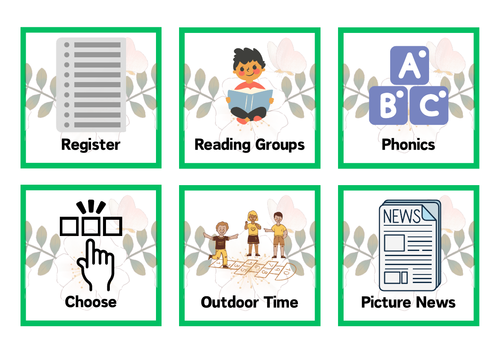 Visual Timetable Pack