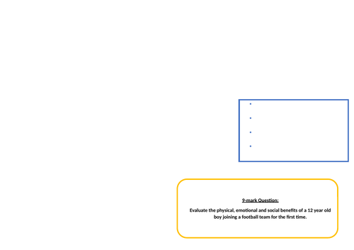 Physical, social, emotional factors