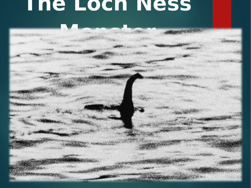 Loch Ness Monster - Writing Activity