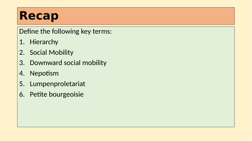 GCSE Sociology: Theories of Life Chances