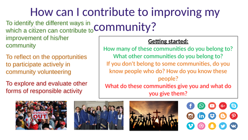 How can we improve the commuity?