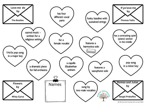 Active Listening: Valentine's Day theme