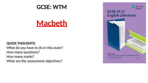 Macbeth - Walking Talking mock