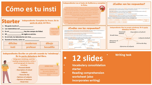 Viva 1, Module 3.6 - Cómo es tu insti