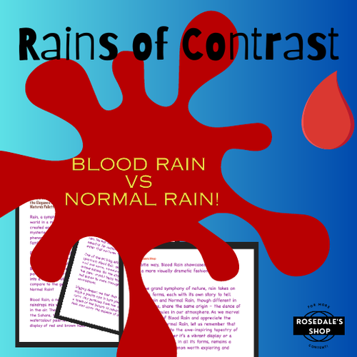 Decoding the Drama of Blood Rain vs. the Elegance of Normal Rain ~ EPIC ...