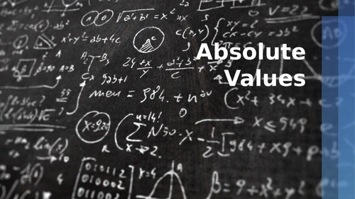 Absolute Values