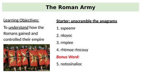 The Roman Army