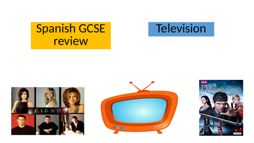 Spanish GCSE review - Television