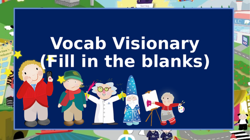 Week One - Vocab Visionary