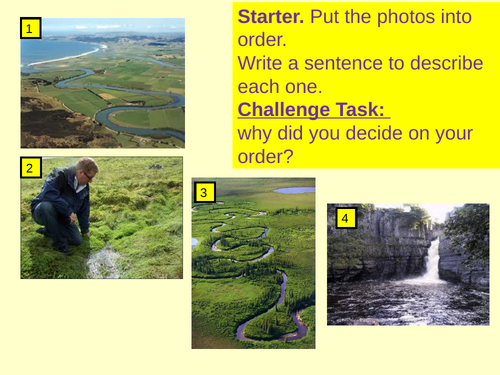 A rivers long profile