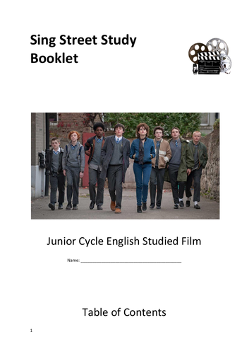 Sing Street Booklet