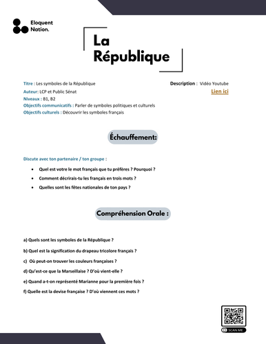 Les symboles de la République