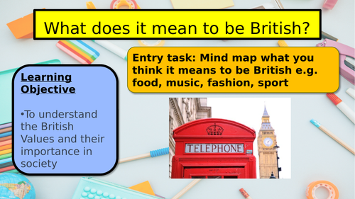 British Values and 'Being British'