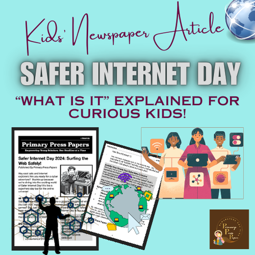 Reading into the Digital World: Safer Internet Day 2024 Adventure for Kids