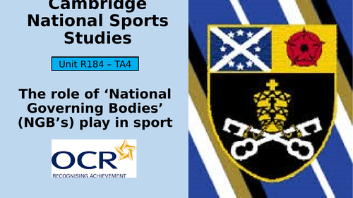 Cambridge National - Sports Studies - (R184/TA4)