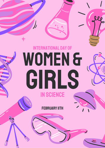 Women & Girls in Science Posters