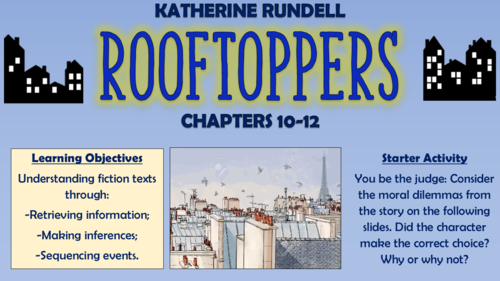Rooftoppers - Katherine Rundell - Chapters 10-12!