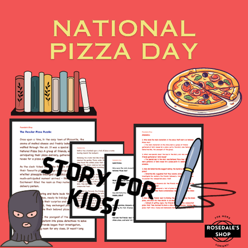 The Peculiar Pizza Puzzle: A National Pizza Day Tale of Toppings and Thieves
