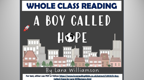 A Boy Called Hope - Whole Class Reading Session!