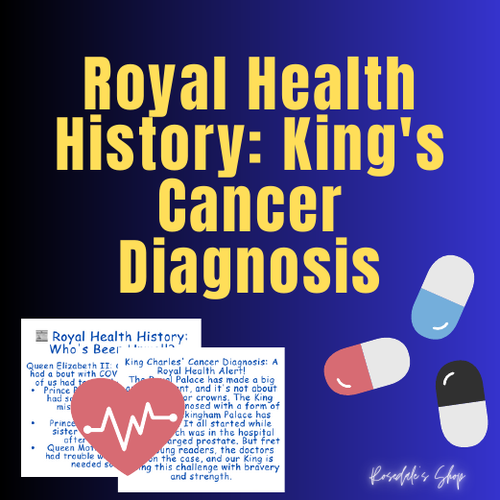 Royal Health History: King's Cancer Diagnosis & Other Royals’ Health ~ Kids NEWS
