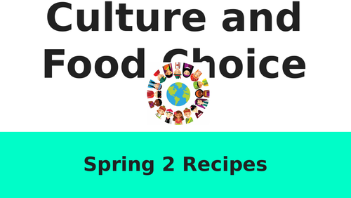 Cultural Foods Recipe Book