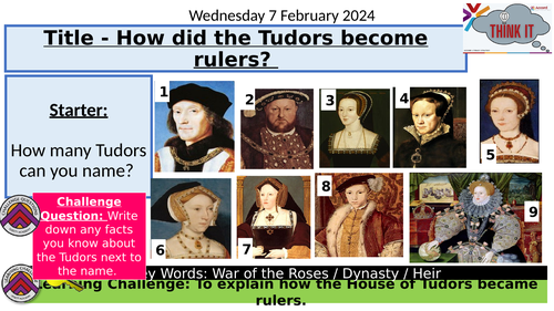 War of the Roses - Introduction to the Tudors