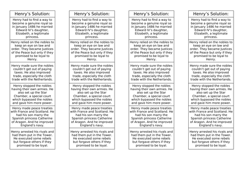 How successful was the reign of Henry VII?