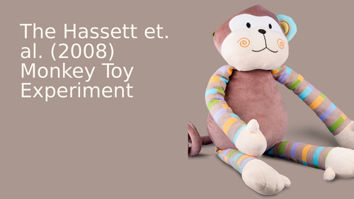 Hassett et al. - Monkey Toy Preferences