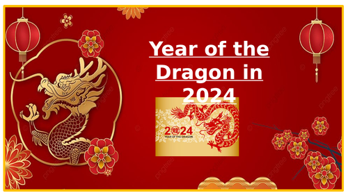 Chinese New Year - Year of the Dragon Powerpoint