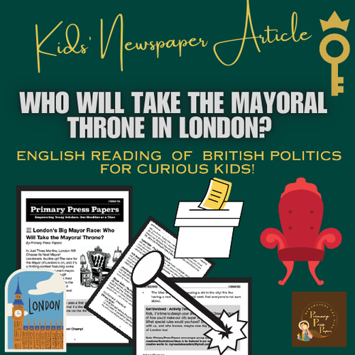 London's Big Mayor Race - Unleash the Fun in Learning British Politics Reading for KIDS