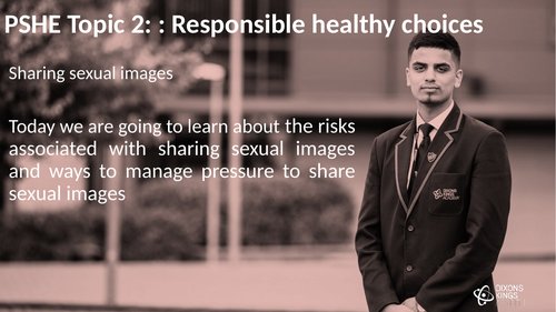 sharing sexual images  PSHE citizenship assembly