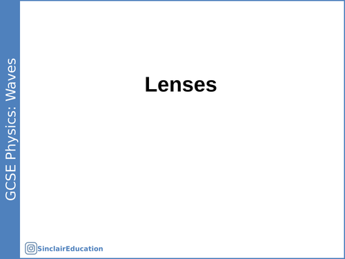 GCSE Physics Lenses Lesson
