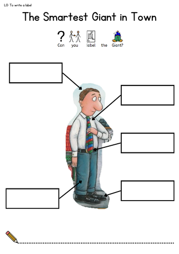 Smartest Giant in Town  - EYFS literacy