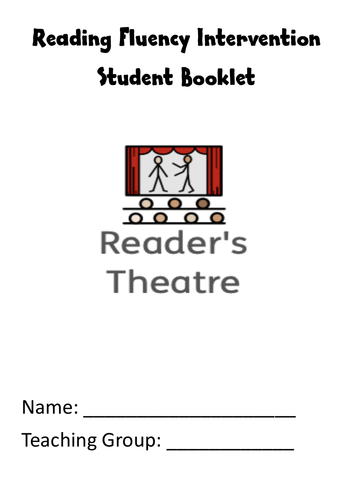 Reader's Theatre fluency intervention booklet