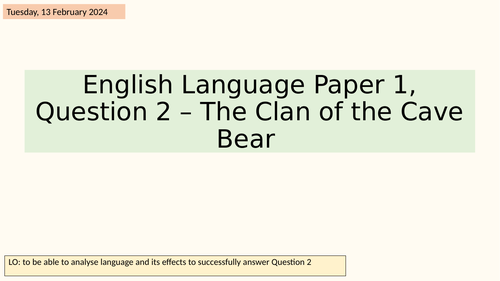 AQA English Lanuage Q2 practice