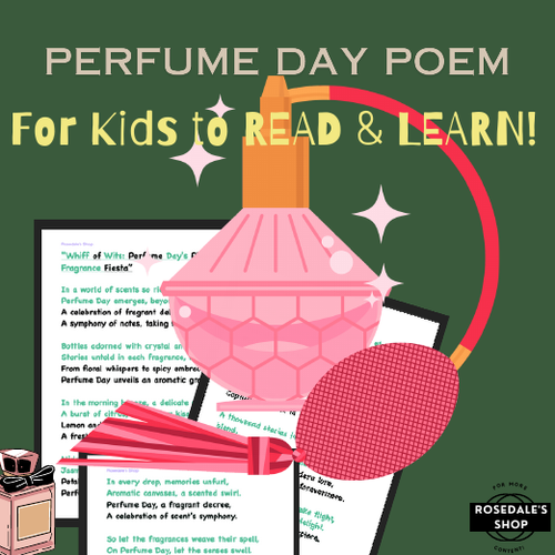 Whiff of Wits: Perfume Day's Playful Fragrance Fiesta ~ POEM to READ with Kids!