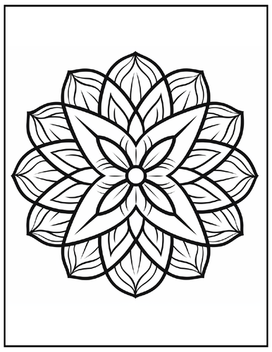 Mandala Coloring Pages for Deep Focus and Relaxation