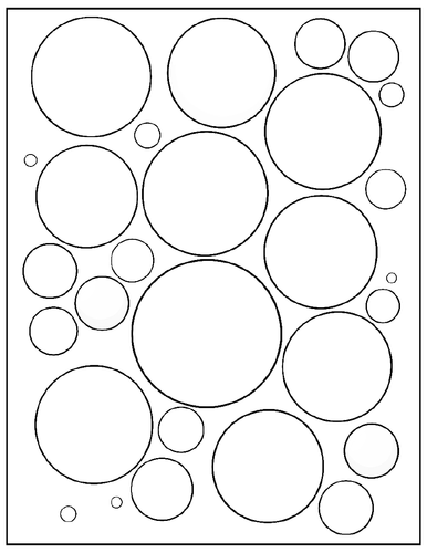 Dot Day Coloring Pages - Bubbles Coloring Sheets