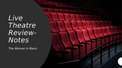 Woman in Black Live Theatre Review PP.