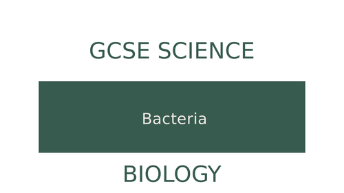 Unit CB1 EDEXCEL GCSE Biology