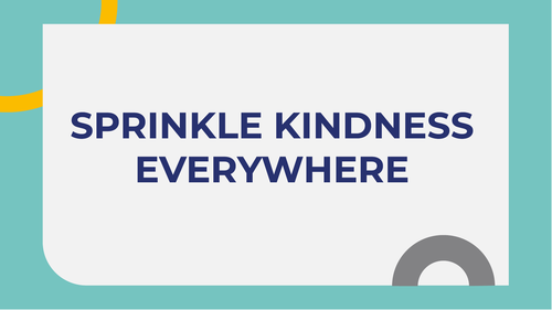 Kindness assembly/PSHE lesson