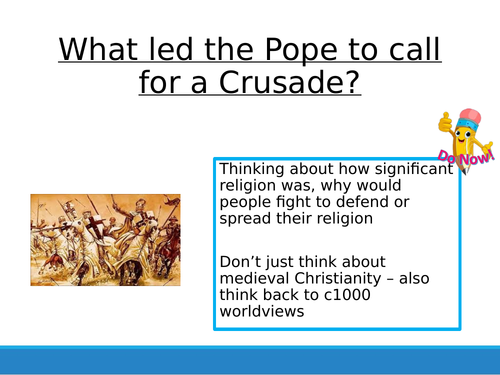 Lesson 7 - What led to the Crusades?