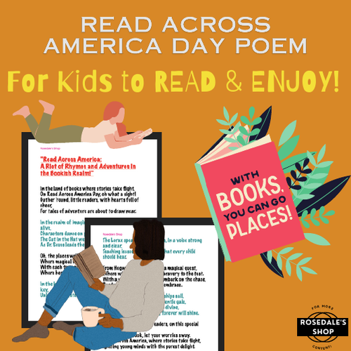 Read Across America DAY Poem: A Riot of Rhymes & Adventures in the Book Realm