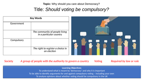 Democracy KS3